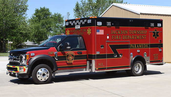 Jackson Township 2017 Ford F-550 Horton Ambulance